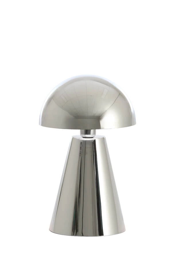 Design table lamp Surrina silver grey Ø 26cm Light & Living 8717807743512