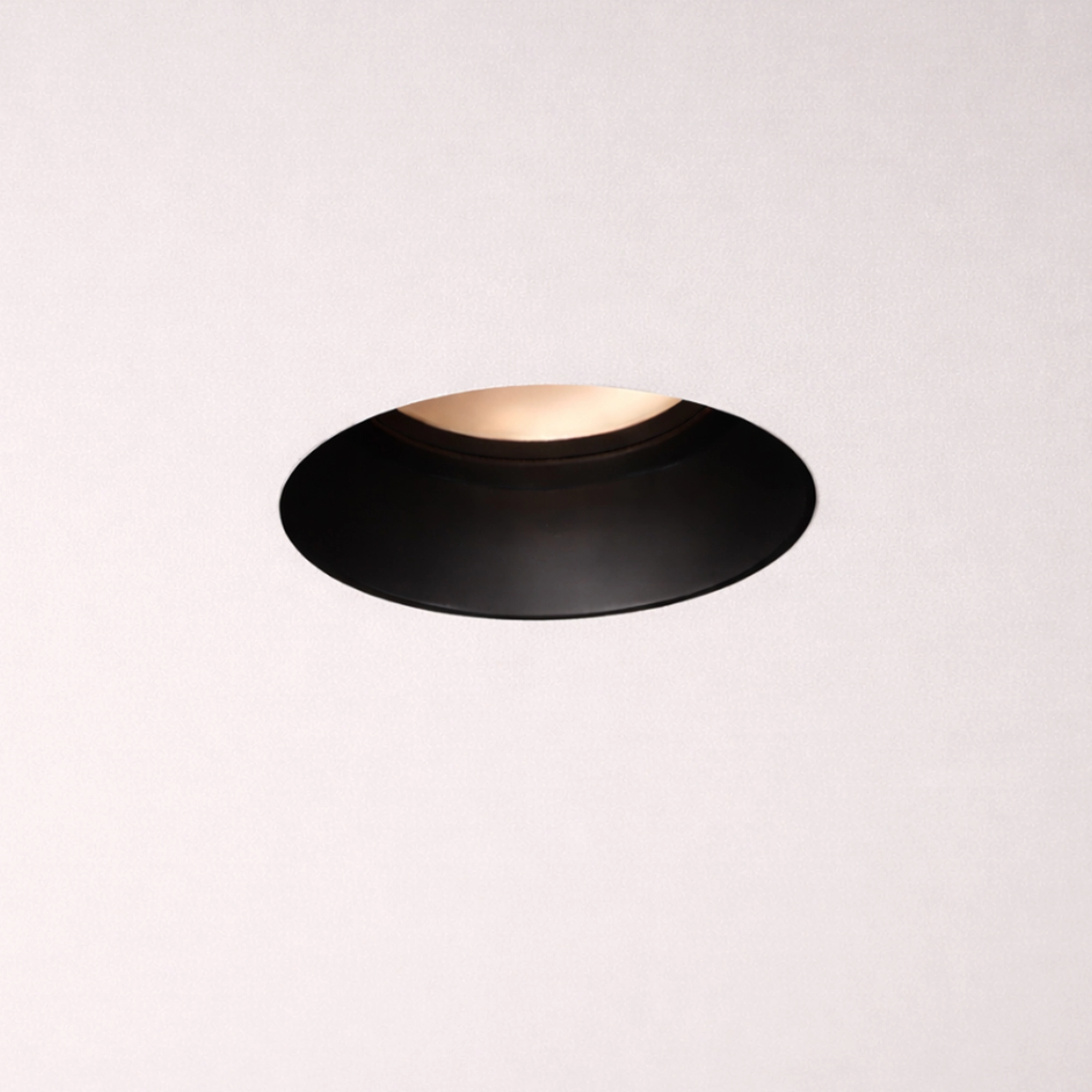Recessed stucco spot Slim Trimless 3 Orientable black