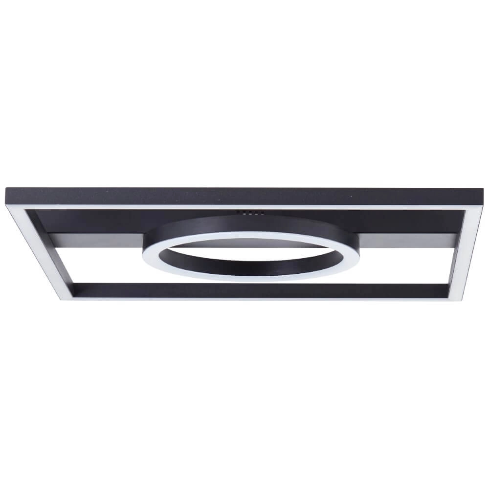 Ceiling light Maureen 40 x 40cm black Brilliant 4004353420108