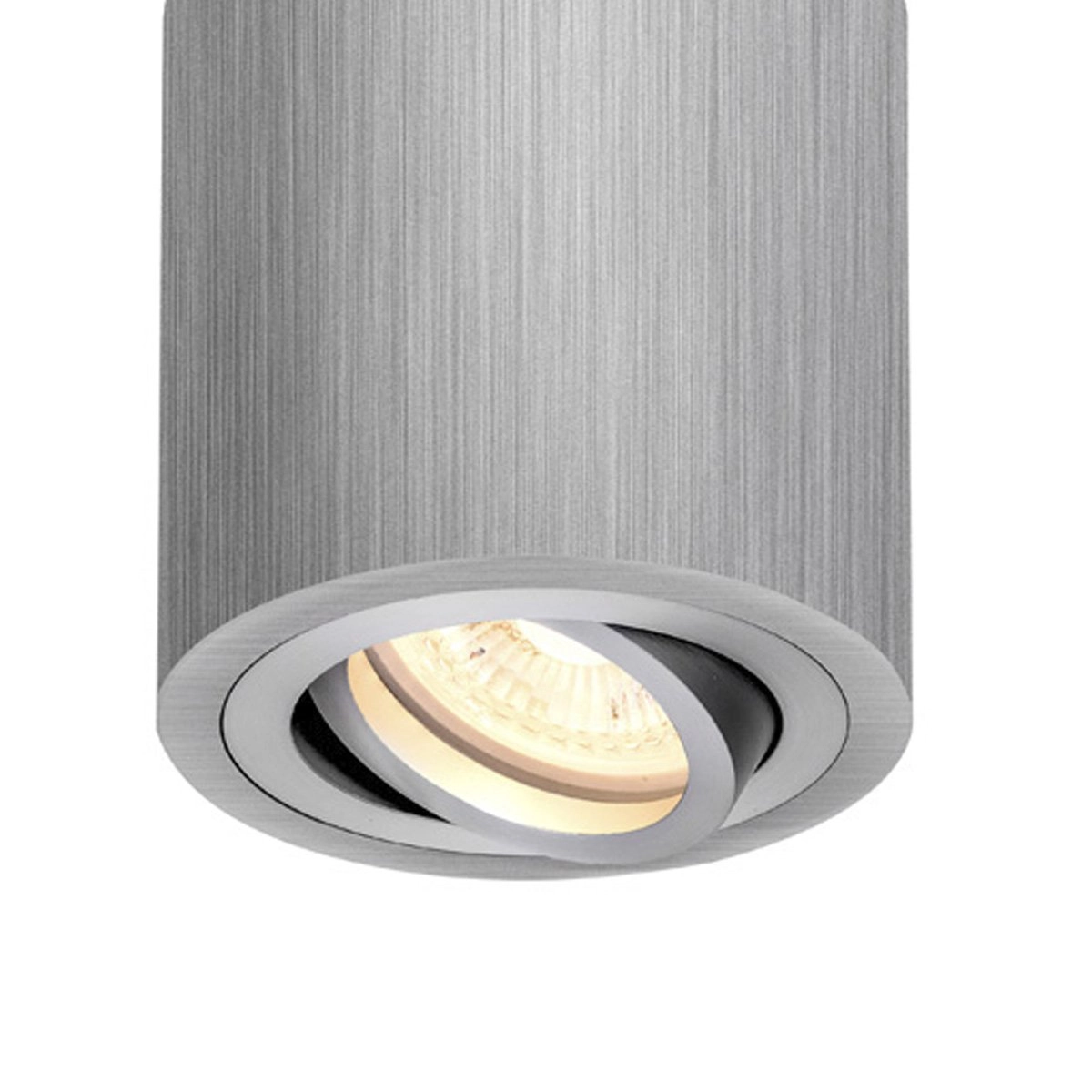 Round downlight Triledo GU10 8.5cm metal grey SLV 4024163222310