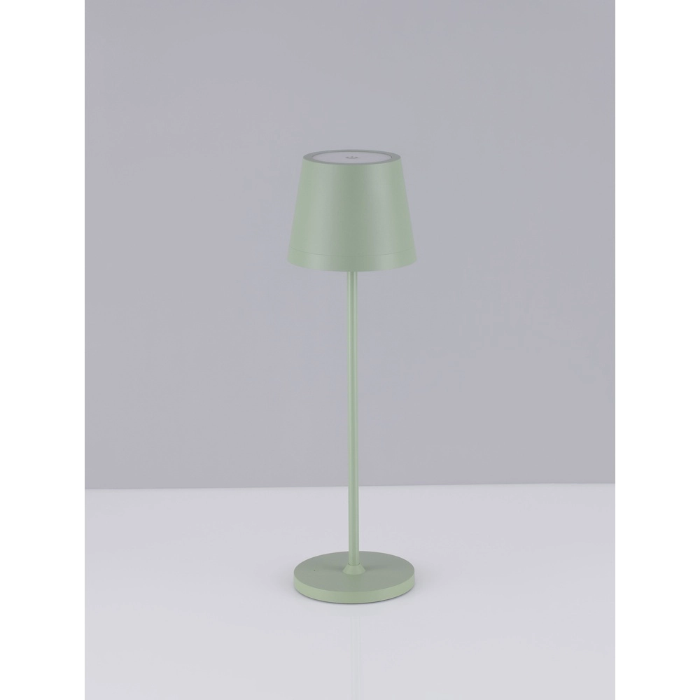 Rechargeable table lamp Seina olive Lyora 5212017444448