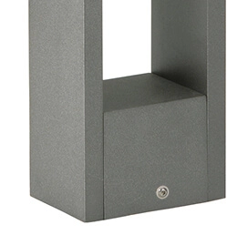 LED garden lighting Padestal anthracite Albert 4007235222425
