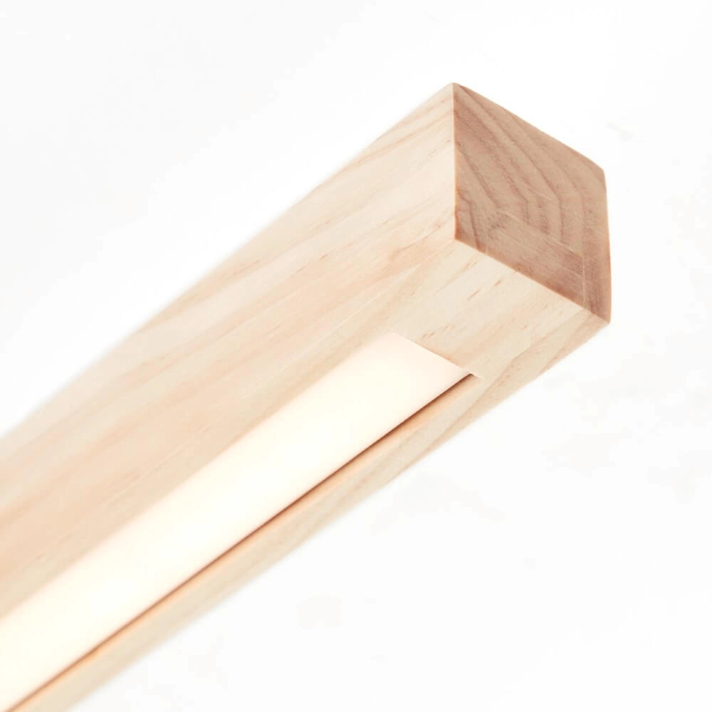 Wooden ceiling lamp Arion 62cm Brilliant 4004353425790
