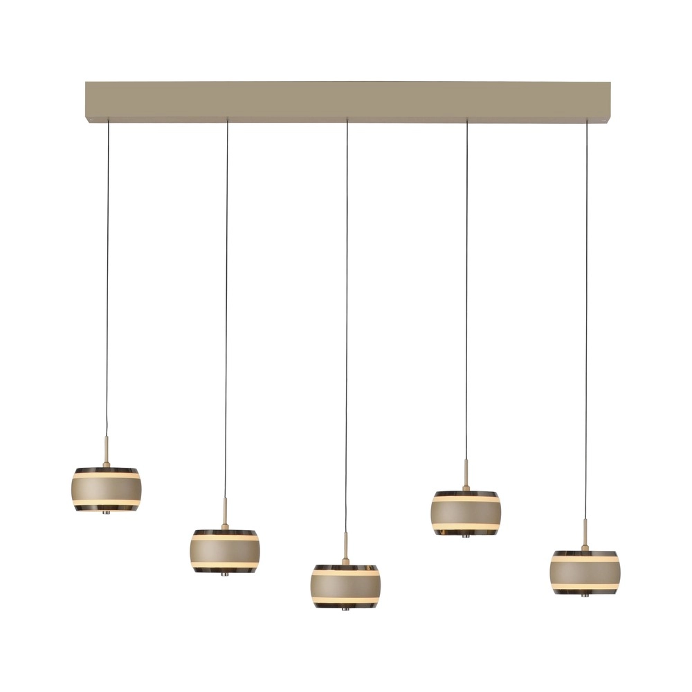 5L dining table pendant lamp Pure Falling Rings Bronce Paul Neuhaus 4012248396582