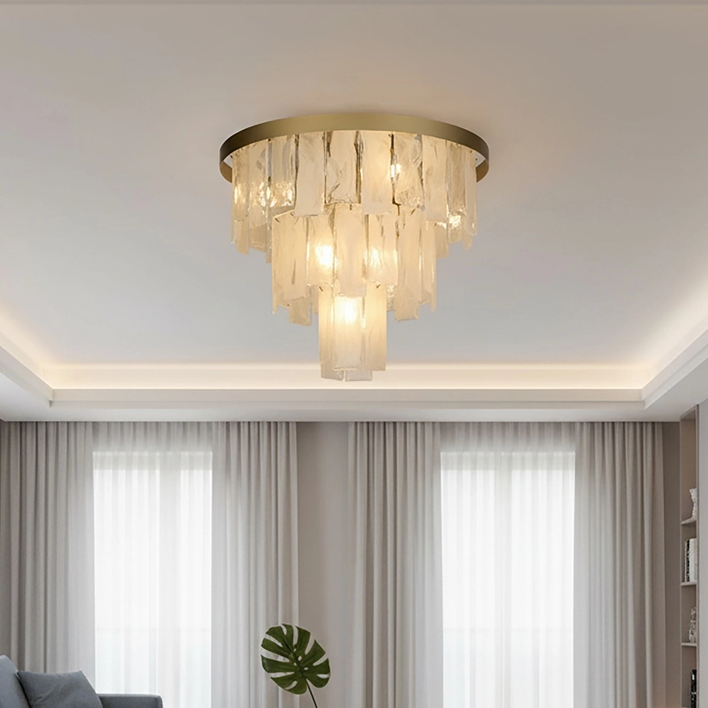 Ceiling lamp Formalux Ø 45cm gold