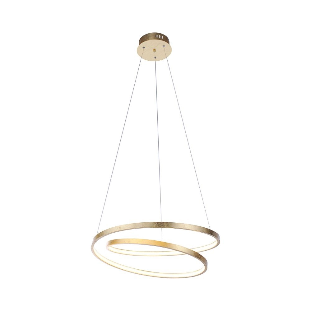 Gold pendant lamp Roman Ø 55cm