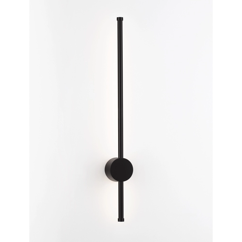 Design wall lamp Ridge black 65cm Lyora 5212017447265