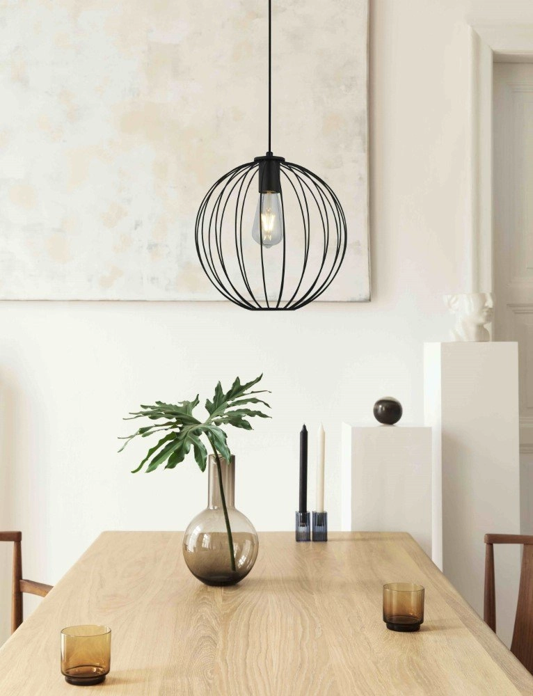 Wire pendant lamp Wire Ø 30cm Searchlight 5053423176413