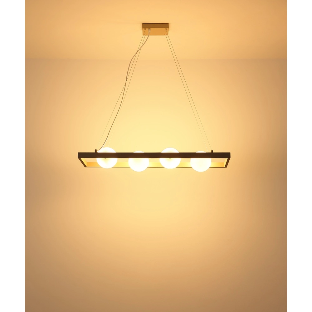Design pendant lamp Nanda sand brown Globo 9007371576036