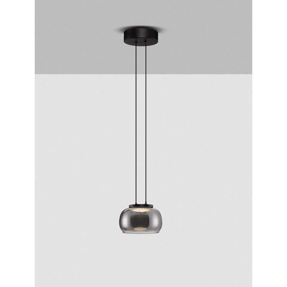 Modern pendant lamp Bios Single Black Lyora 5212017458513