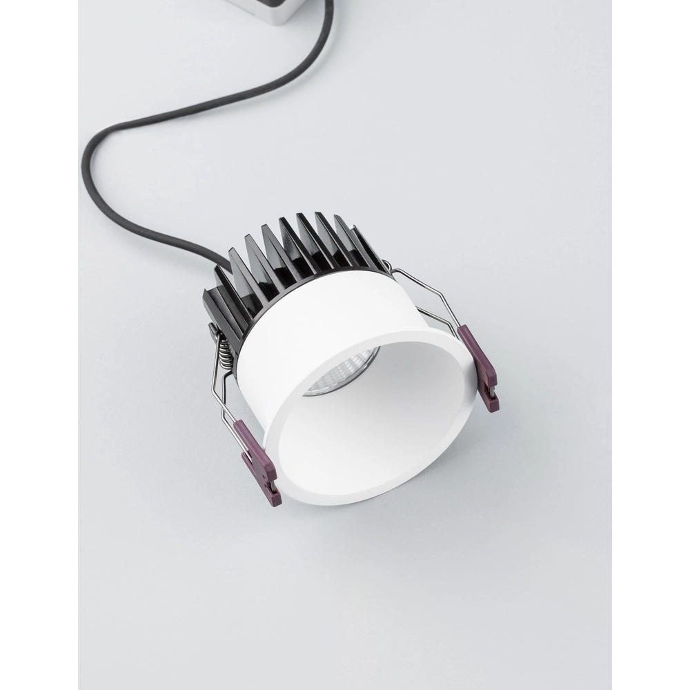 White recessed spotlight Blade Ø 7.8cm Lyora 5212017418555