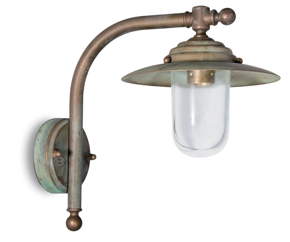 Brass wall lamp Chalet M