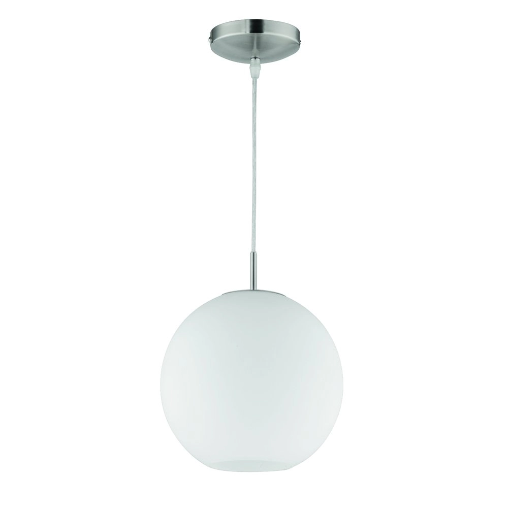 Pendant lamp Moon 25cm white Trio 4017807258028