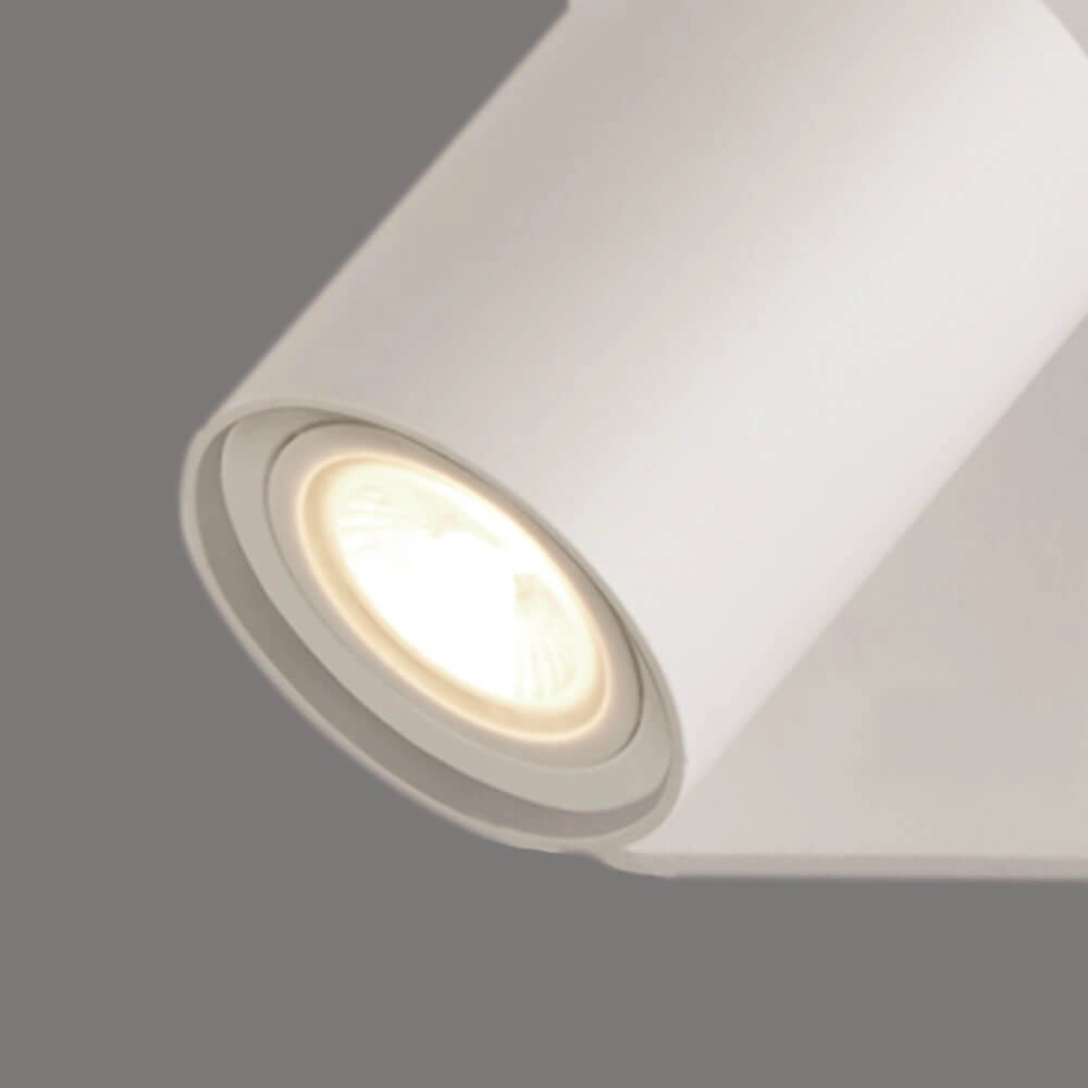 Ceiling lamp Moon 1 rectangular white Lyora