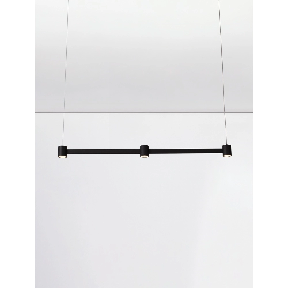 Design pendant lamp Puize 3-light black Lyora 5212017448576
