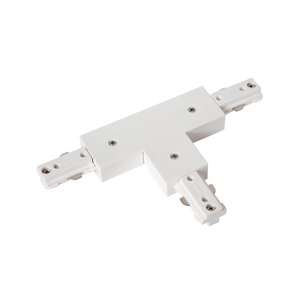 Rail T-connector (A) Track 1-phase white