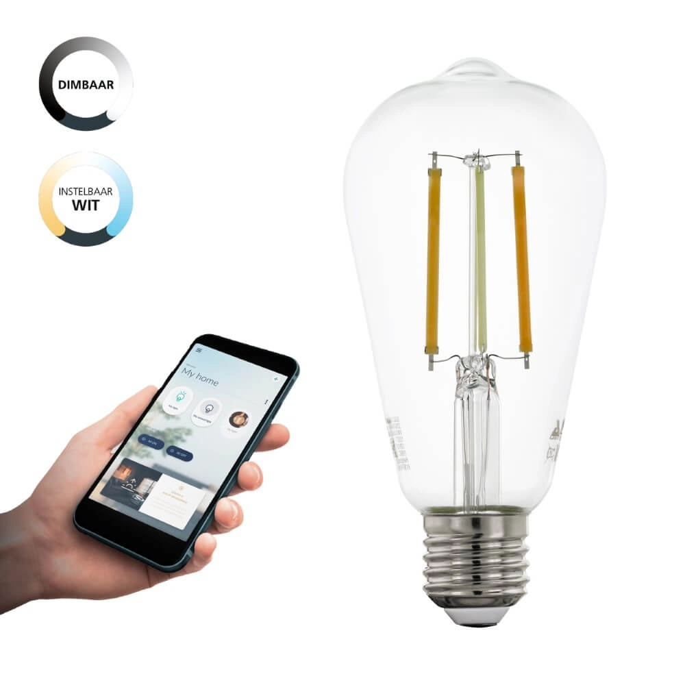 LED lamp bulb Zigbee - E27 - 6 watt - 2200-6500K - ST64 Eglo 9002759122362