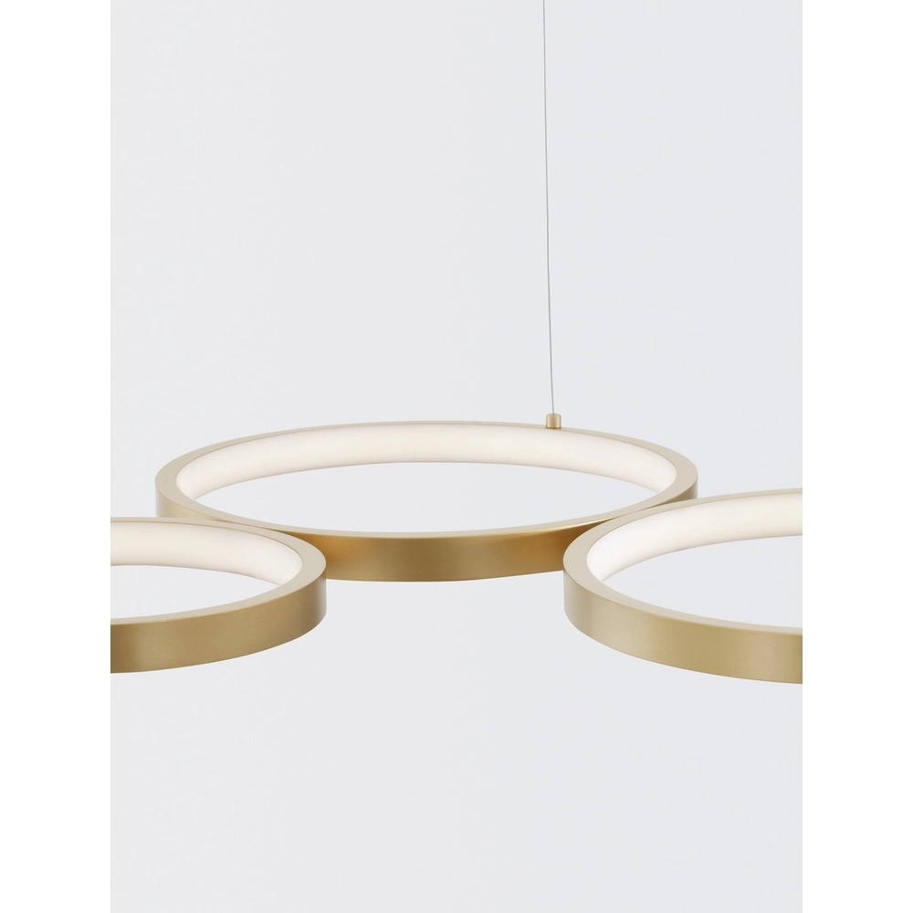 Modern pendant lamp Magnus gold 55cm Lyora 5212017433176