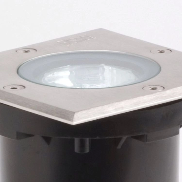 Soil Spot 11cm square stainless steel KonstSmide 7318307608007