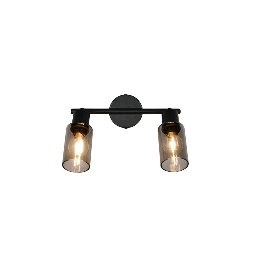 Design ceiling lamp Mars 2-light black Trio 4017807670479