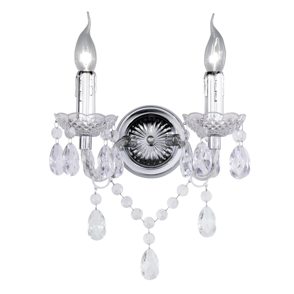 Wall lamp Luster with crystal