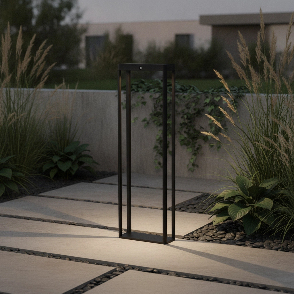 Solar lamp Berni L anthracite