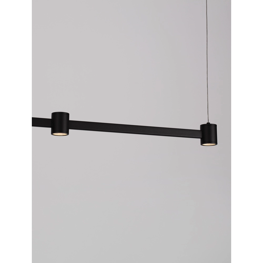 Design pendant lamp Puize 4-light black Lyora 5212017448583