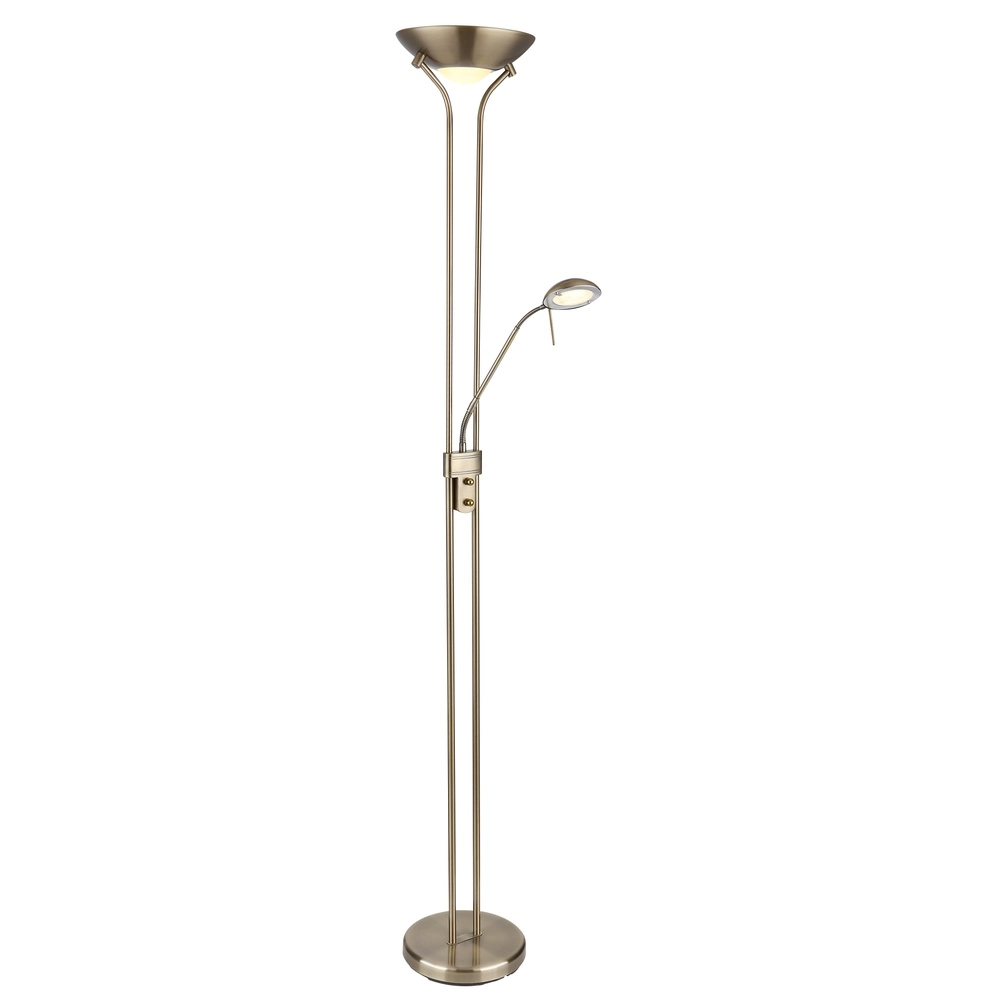 Classic reading lamp Leonas bronze