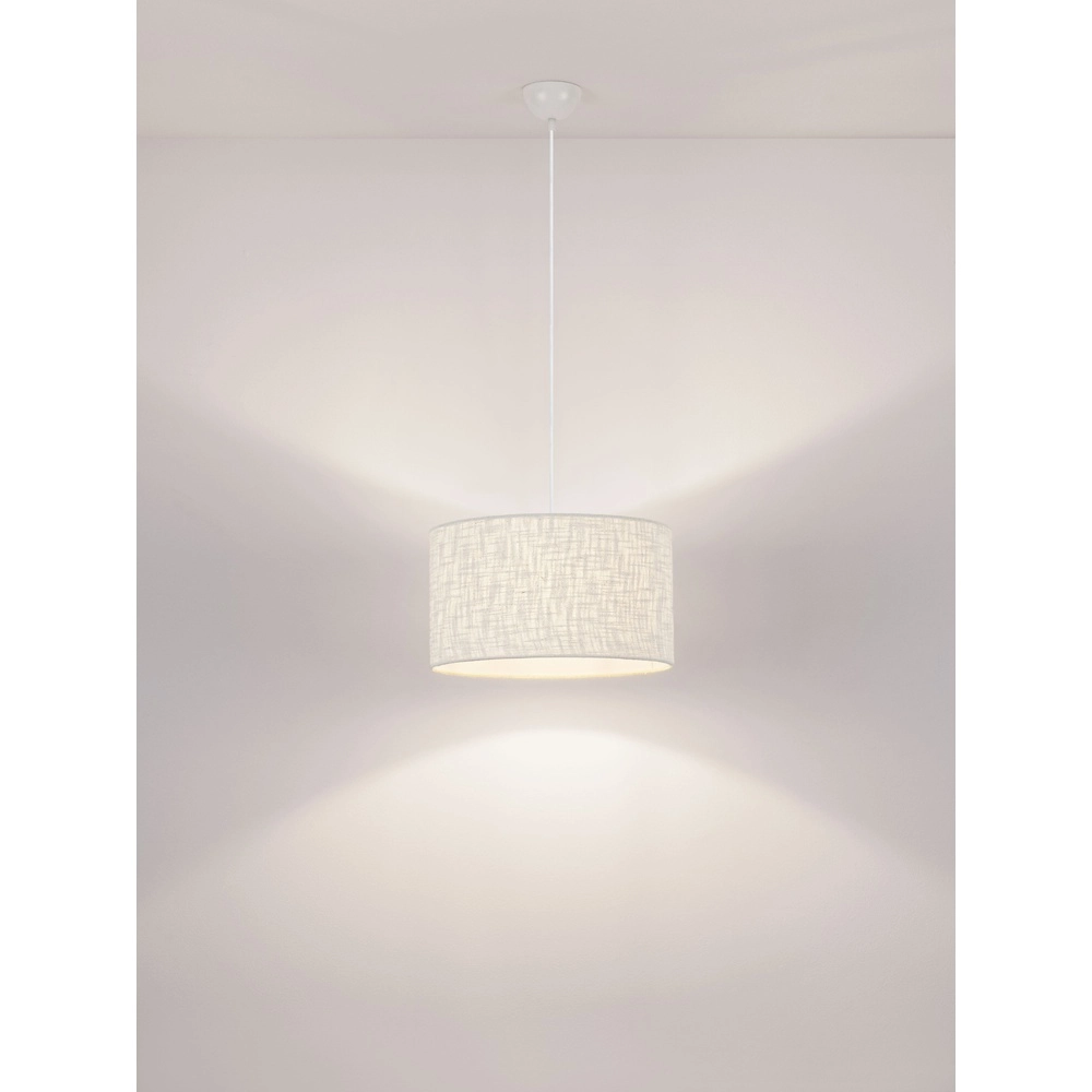 Linen pendant lamp Karen Ø 40cm Lyora 5212017493958