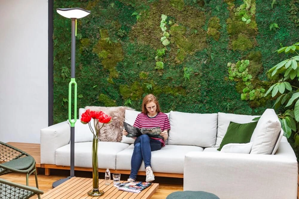 Solar lamp Poppy portrait Lutec 6939412079608