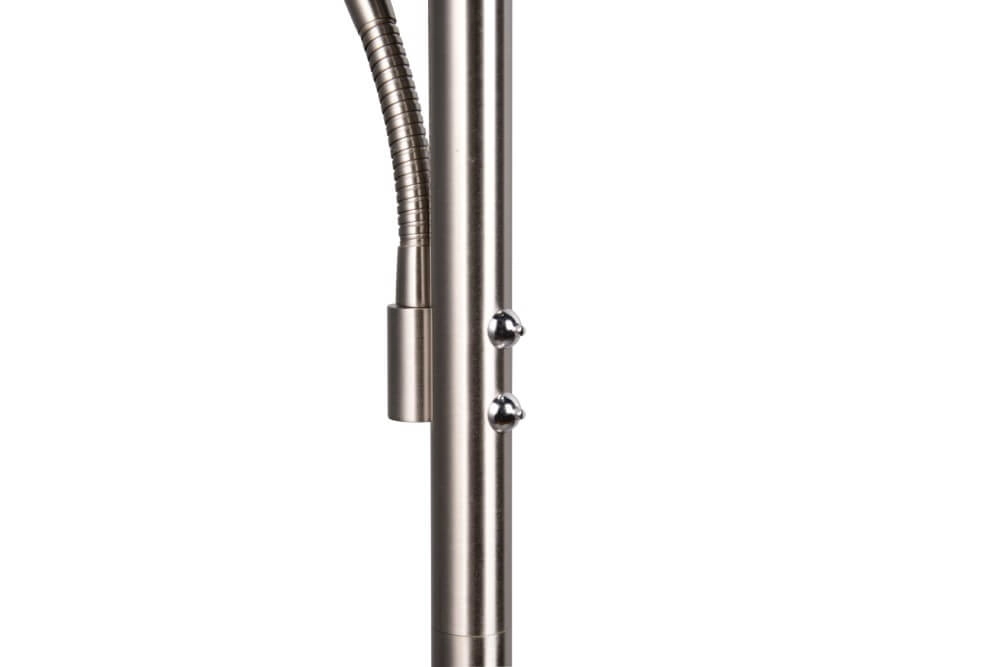 Design reading lamp Willis Stainless Steel - 180cm Trio 4017807618129