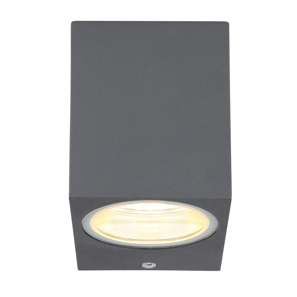 Surface-mounted spot Veronika Down anthracite Globo 9007371419067