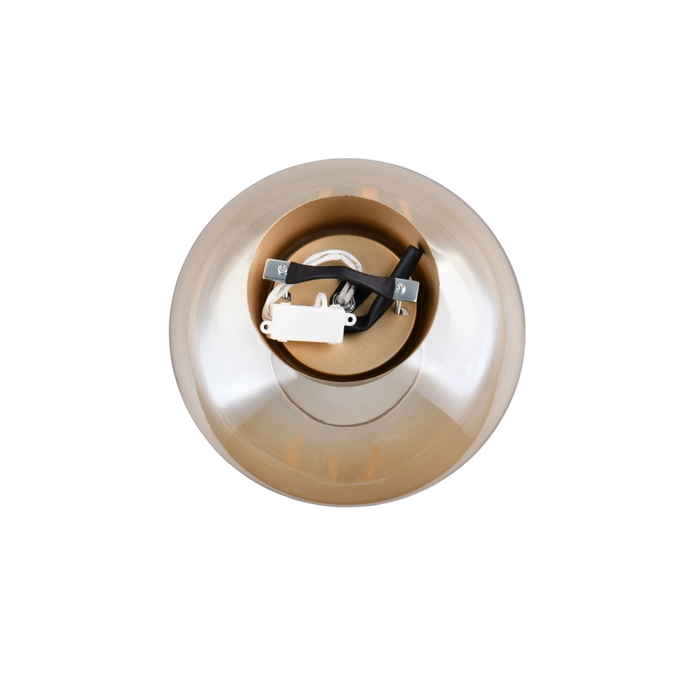 Ceiling lamp Sidera amber Ø 26cm Trio 4017807697261