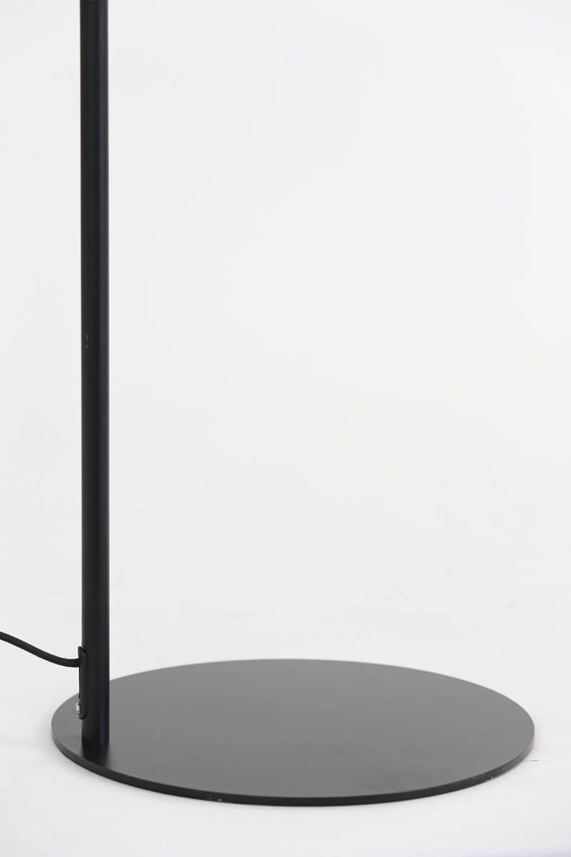 Black floor lamp Mette 155cm Light & Living 8717807320454