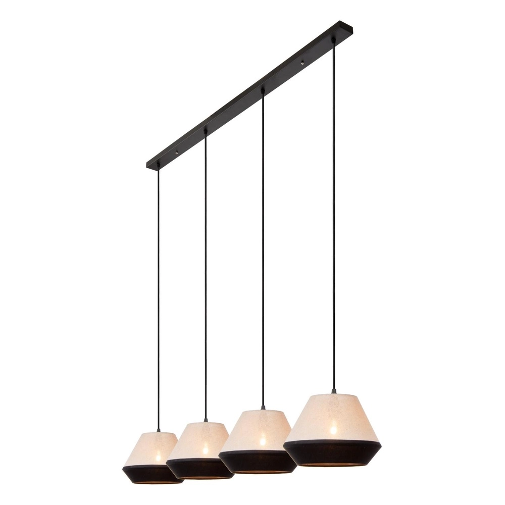 Pendant lamp Kala 4-light taupe Lucide 5411212061539
