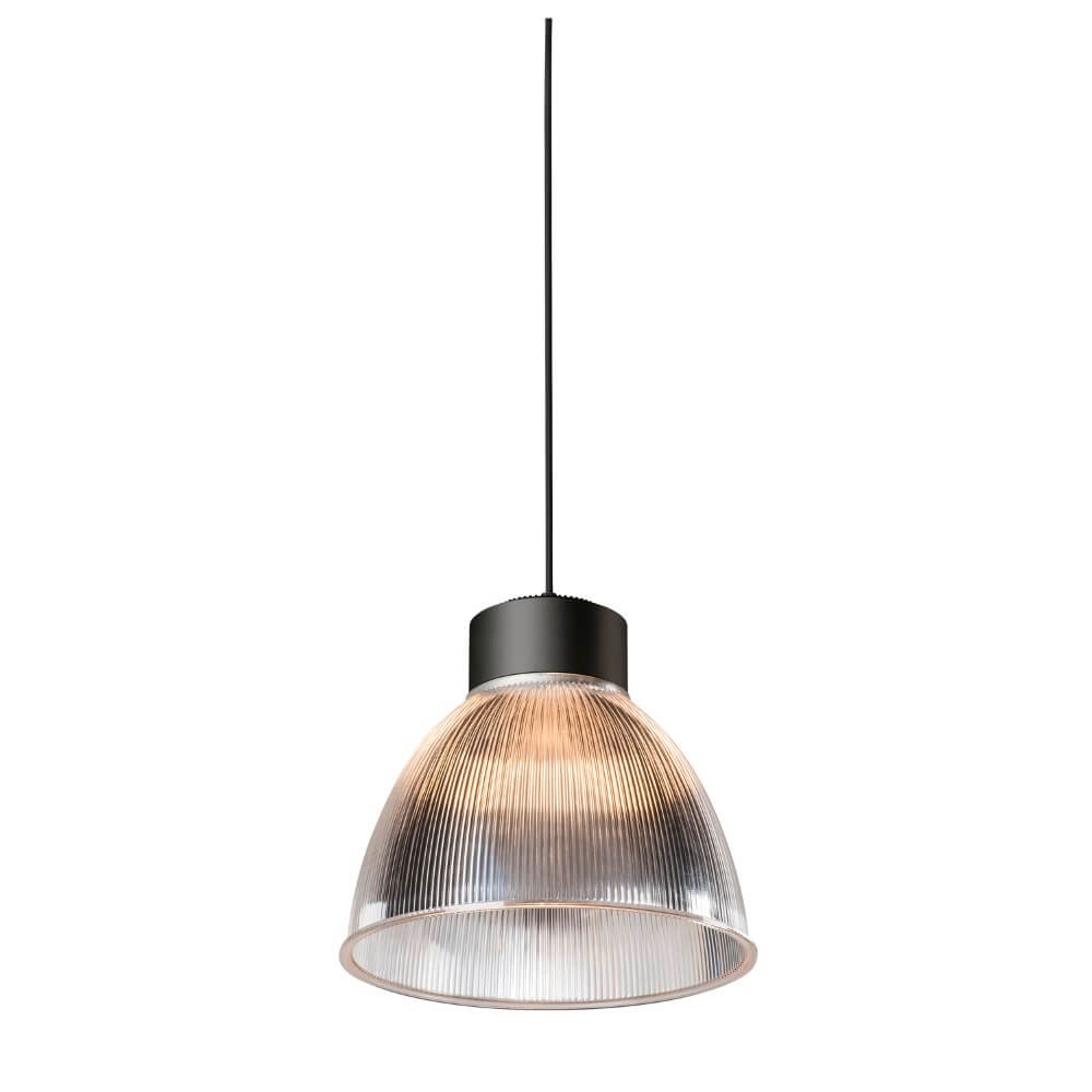 Pendant lamp Para Dome black Ø 12.7cm SLV 4024163252935