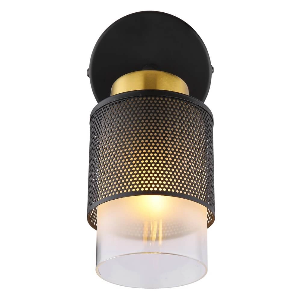 Wall lamp Olga black with mesh Globo 9007371446490