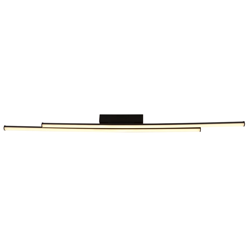 Modern ceiling lamp Kirina 110cm black Globo 9007371518234