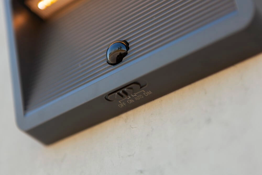 Solar wall lamp Linko design anthracite Lutec 6939412015491
