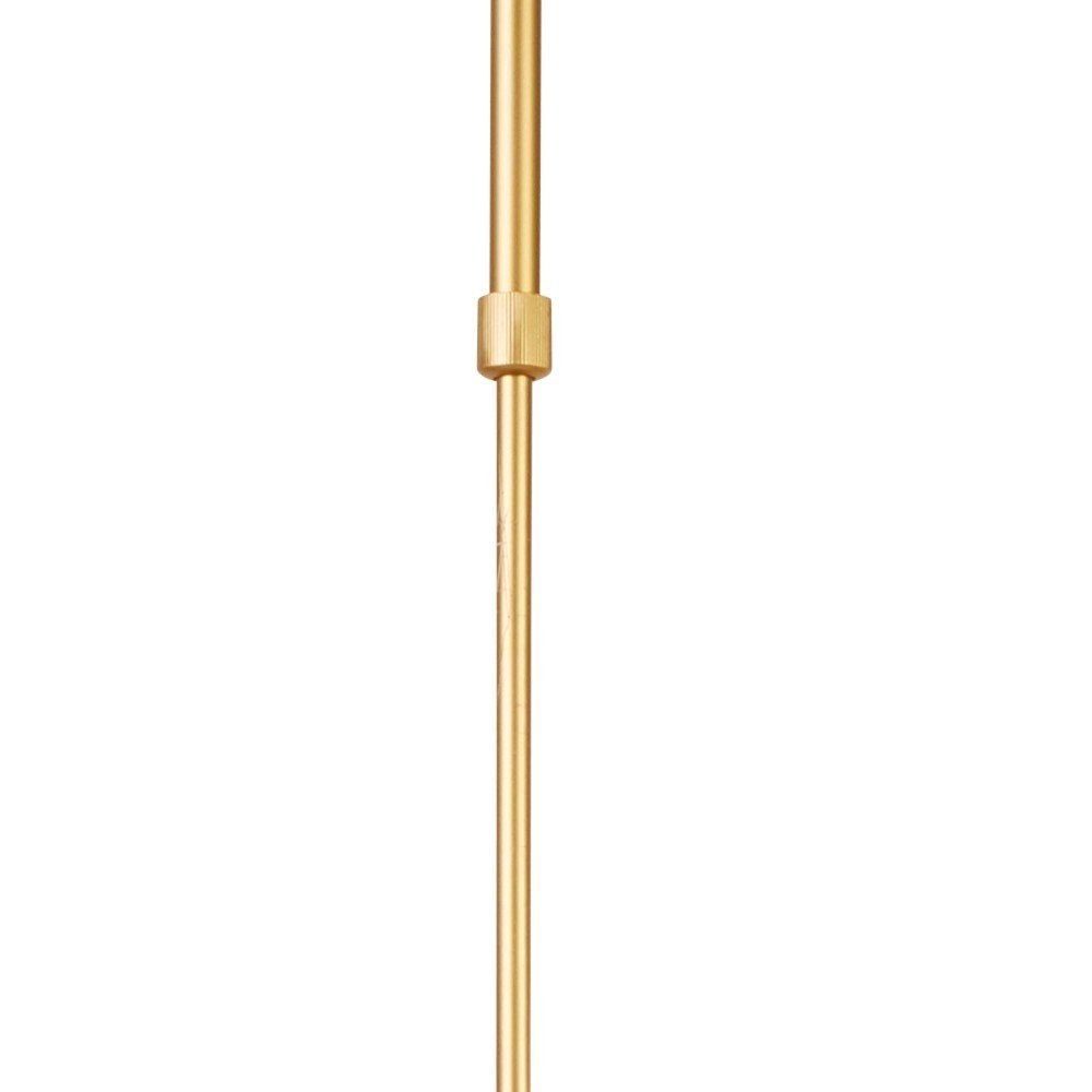 Golden pendant lamp Alpha Spider 6-light Searchlight 5053423134437