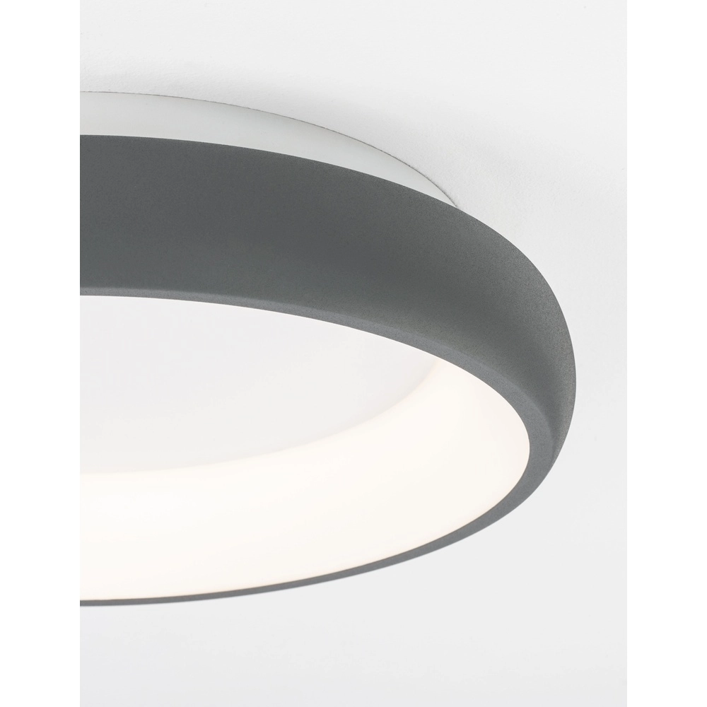 Ceiling lamp Albi grey Ø 41cm Lyora 5212017419507