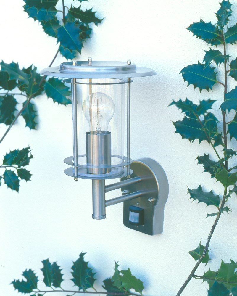 Stainless steel outdoor lamp with sensor York Brilliant 4004353031472