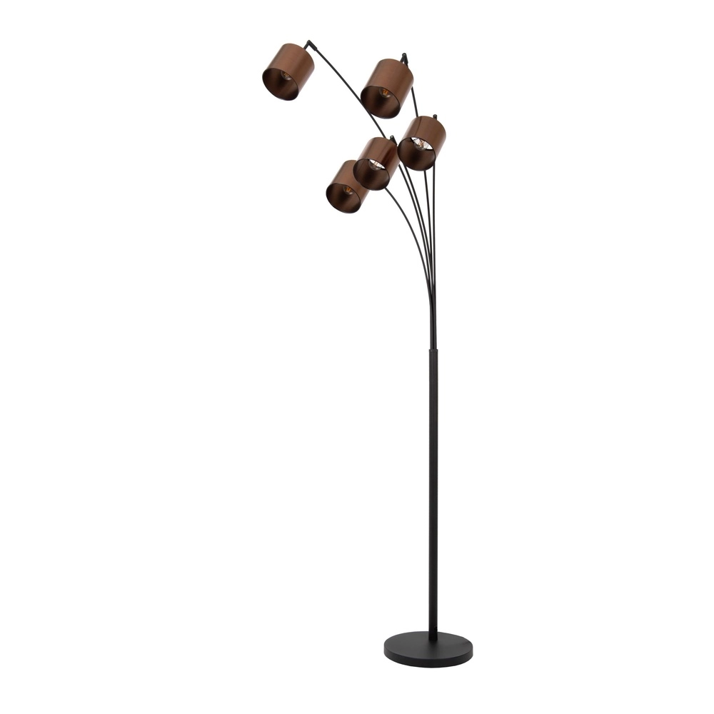 5-light floor lamp Rankos Black