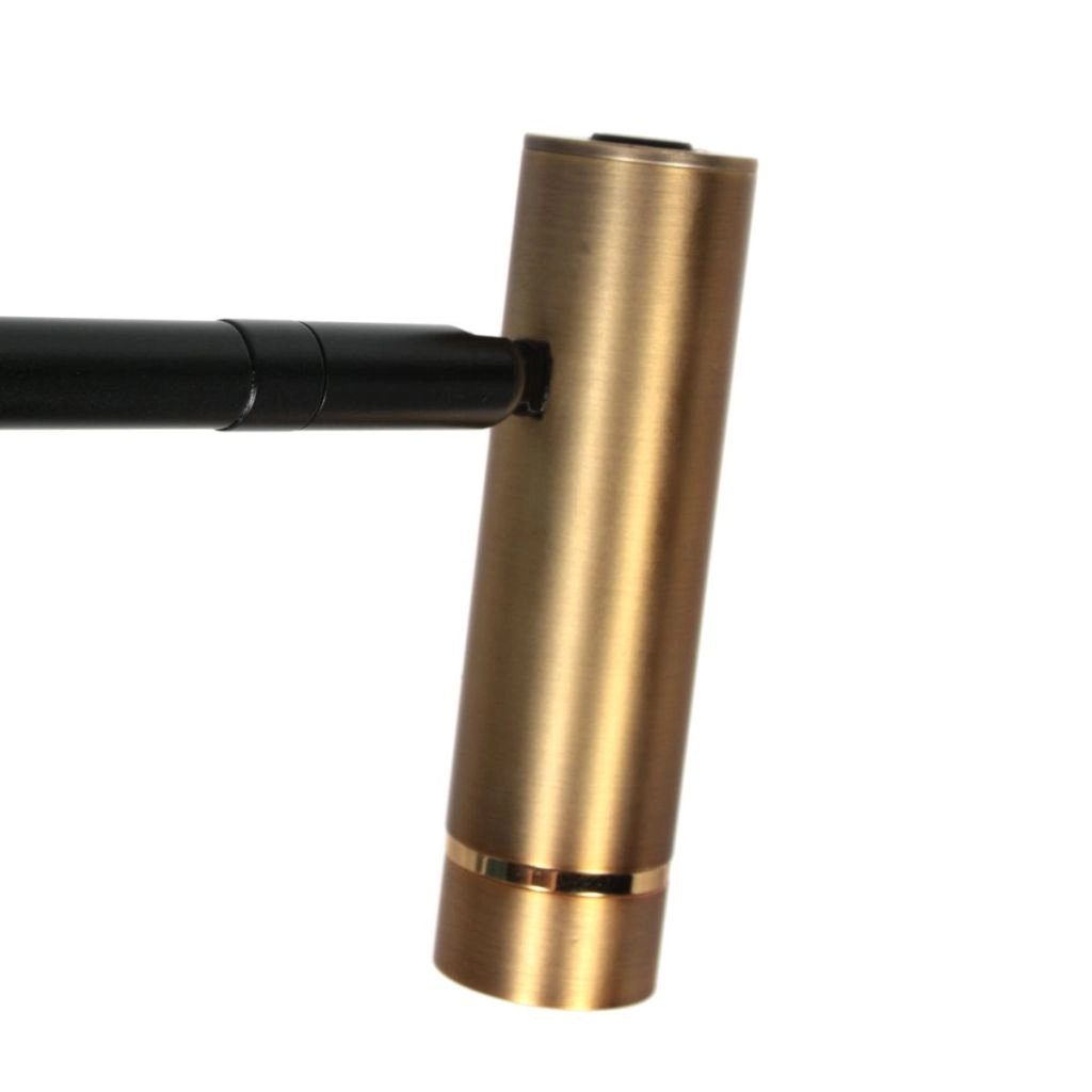 Floor lamp Lumo black with gold Steinhauer 8712746184631