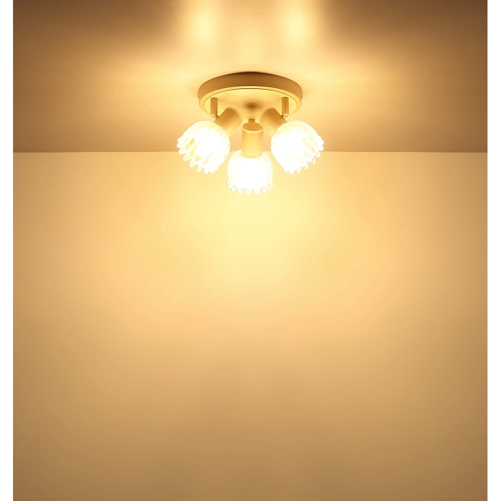 3-light ceiling spotlight Planta sand brown Globo 9007371572939