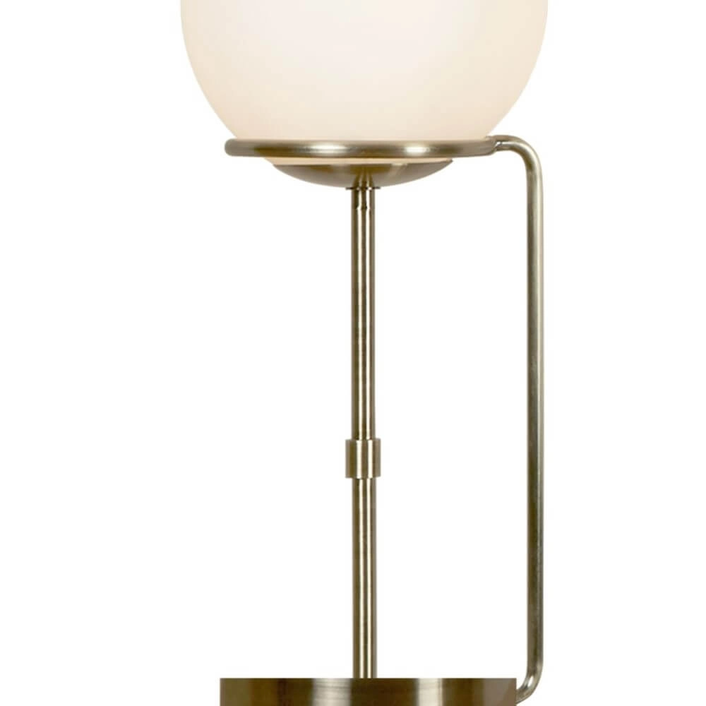 Table lamp Trombone with glass ball Searchlight 5053423097947