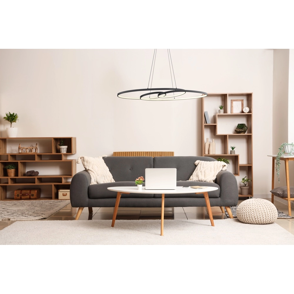 Design pendant lamp Spira Black Globo 9007371450251