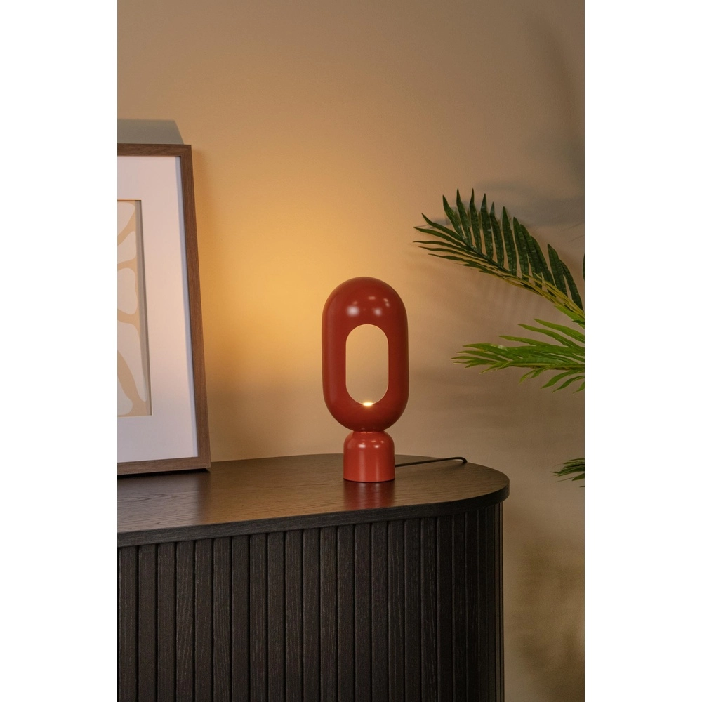 Table lamp Barris terracotta Lucide 5411212051592
