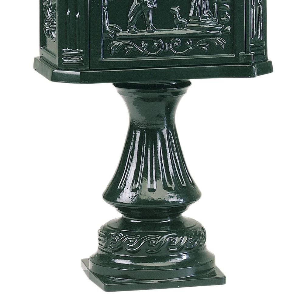 Mailbox Postbox B2D on leg - black KS Verlichting 8714732170246