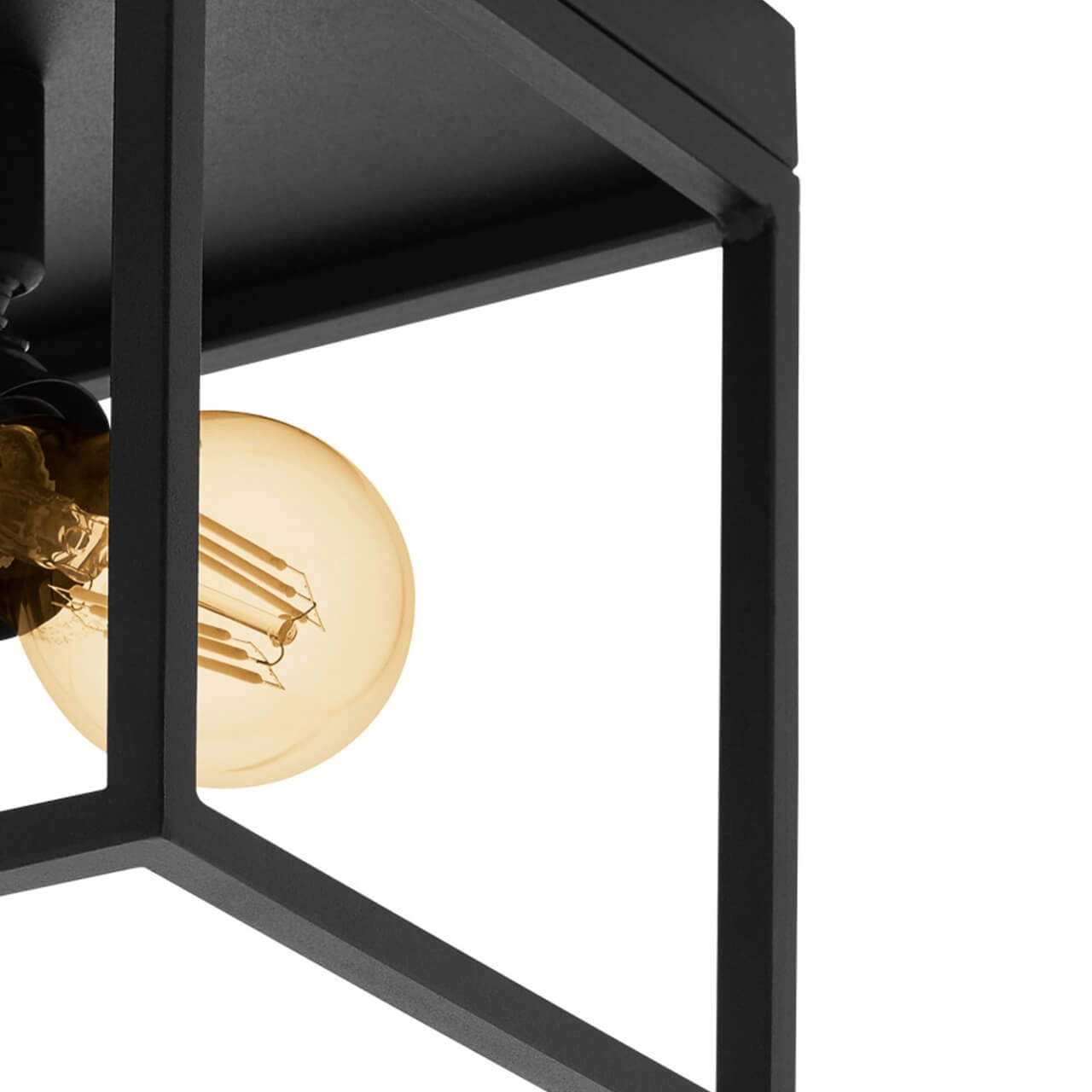 Black ceiling lamp Silentina 2-light Eglo 9002759983321